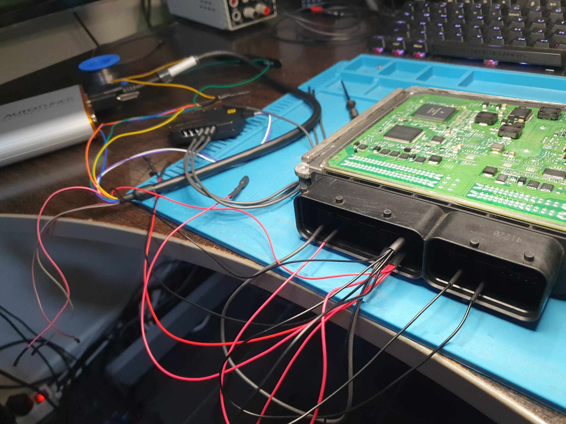 Delphi DCM6.2V ECU van MAN TGE voor Stage 1 en Start Stop configuratie